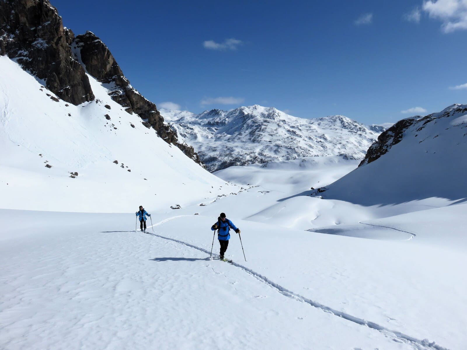 Guide raid ski Clarée Névache