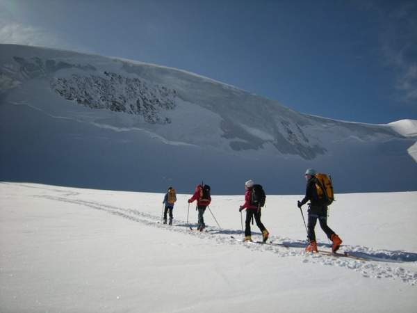 Guide raid skis Arolla Zermatt