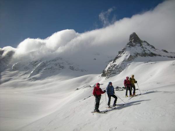 Guide raid skis Arolla Zermatt