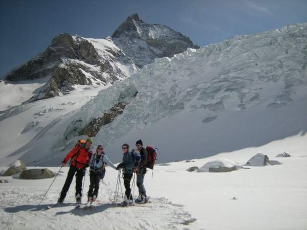 Guide raid skis Arolla Zermatt