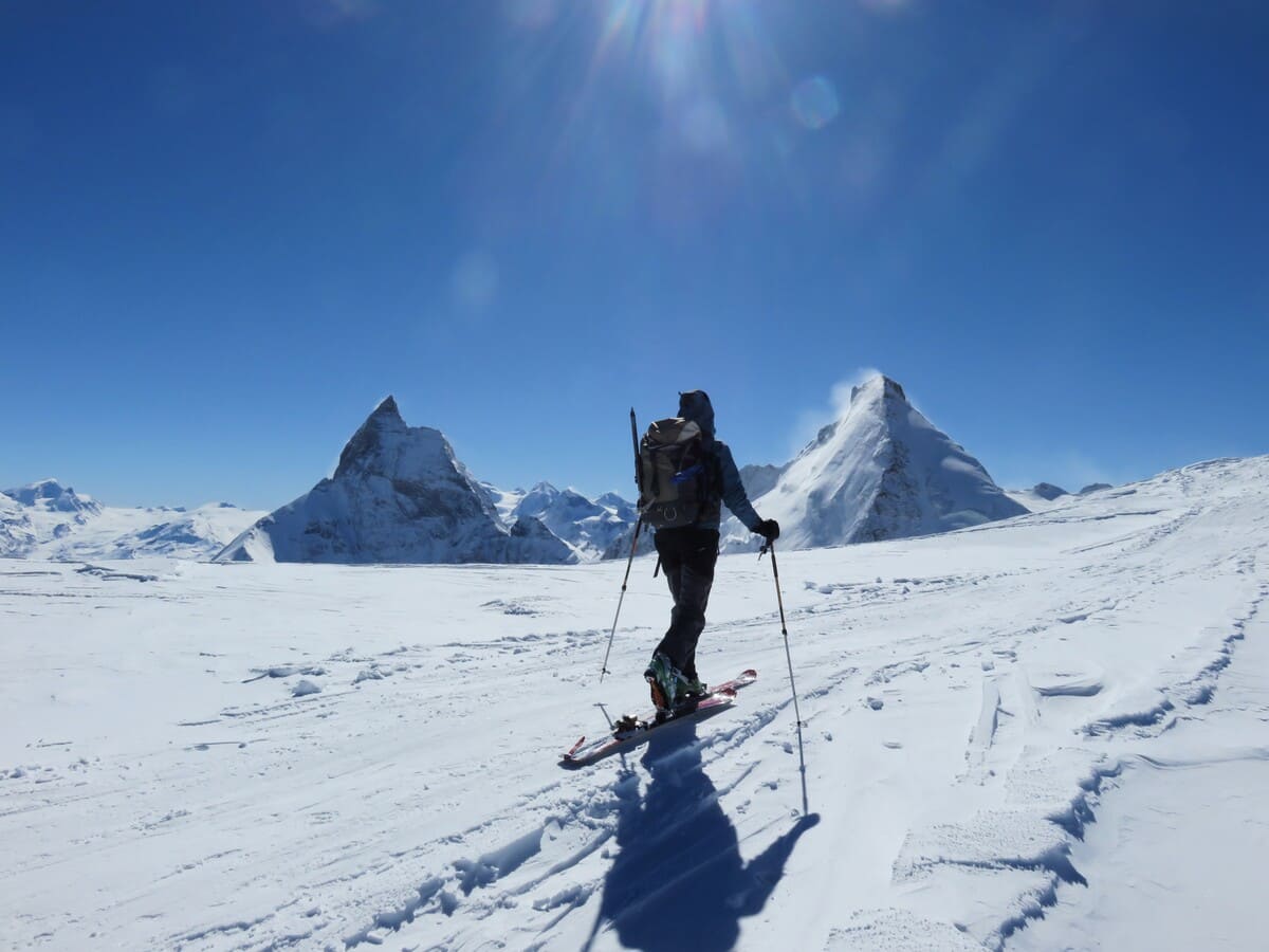Guide raid skis Arolla Zermatt