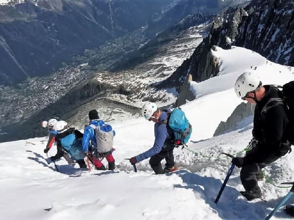 Glaciers de Chamonix - Refuge des Cosmiques