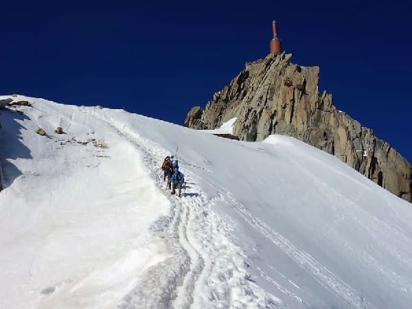 Glaciers de Chamonix - Refuge des Cosmiques