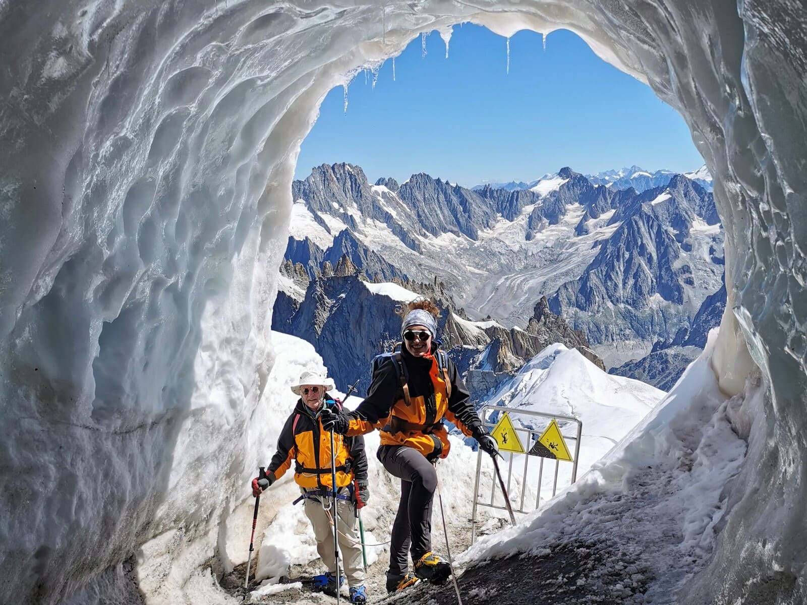 Glaciers de Chamonix - Refuge des Cosmiques
