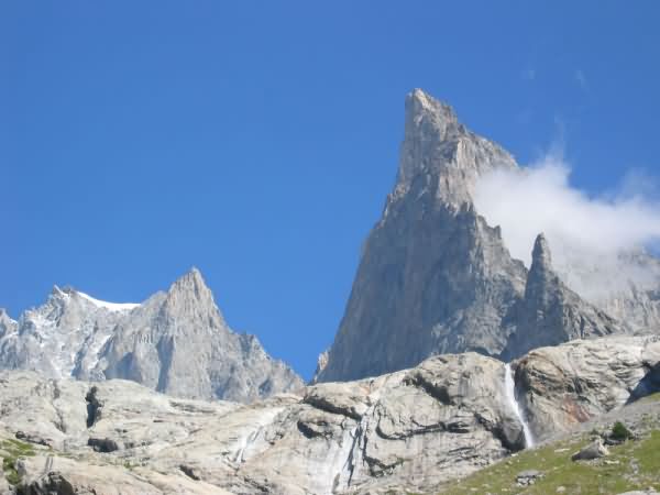 Gletscher des Mont-Blanc