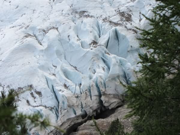 Gletscher des Mont-Blanc