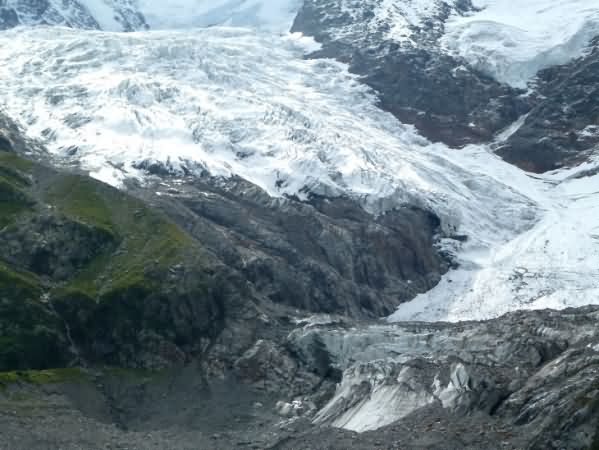 Gletscher des Mont-Blanc