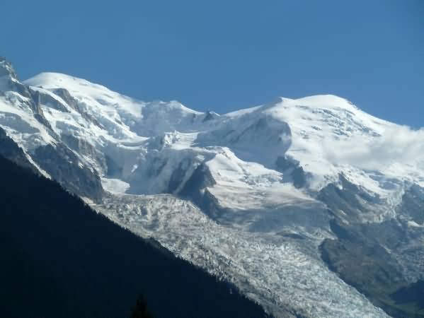 Gletscher des Mont-Blanc