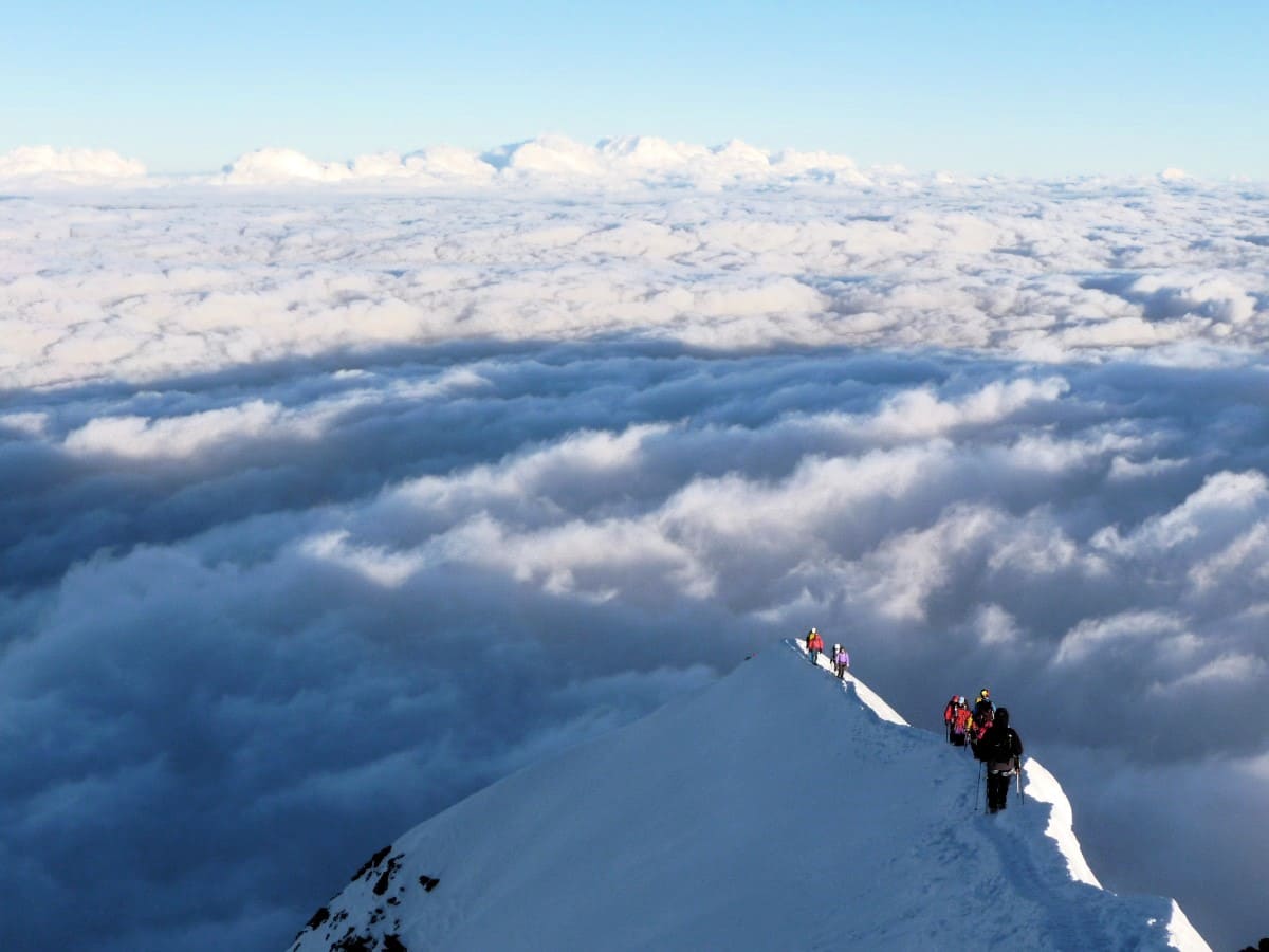 Gravir le Mont-Blanc en 4 jours