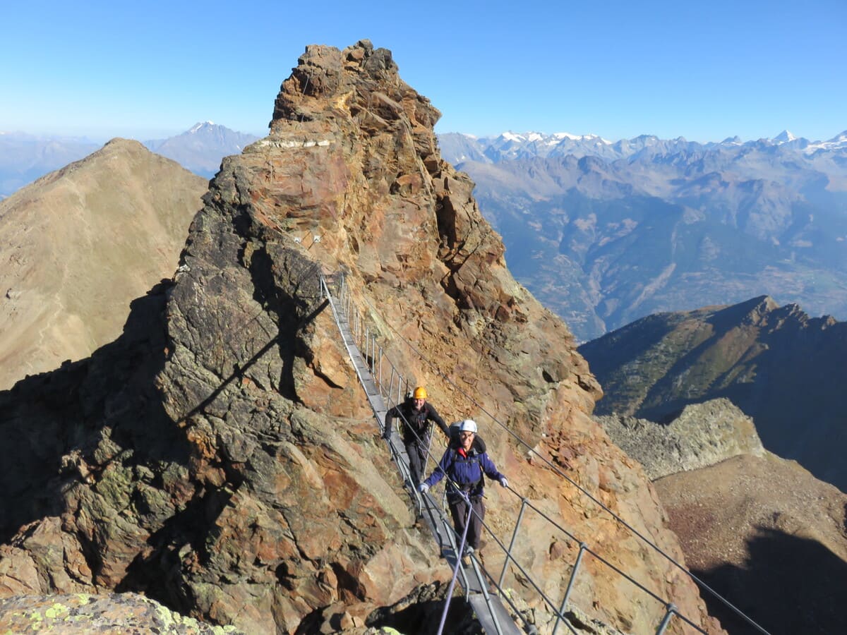 Mont-Emilius par la via ferrata