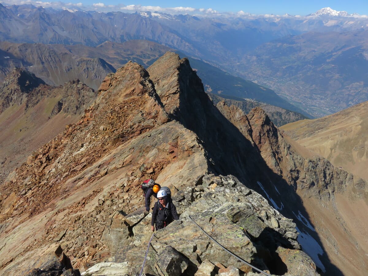 Mont-Emilius par la via ferrata