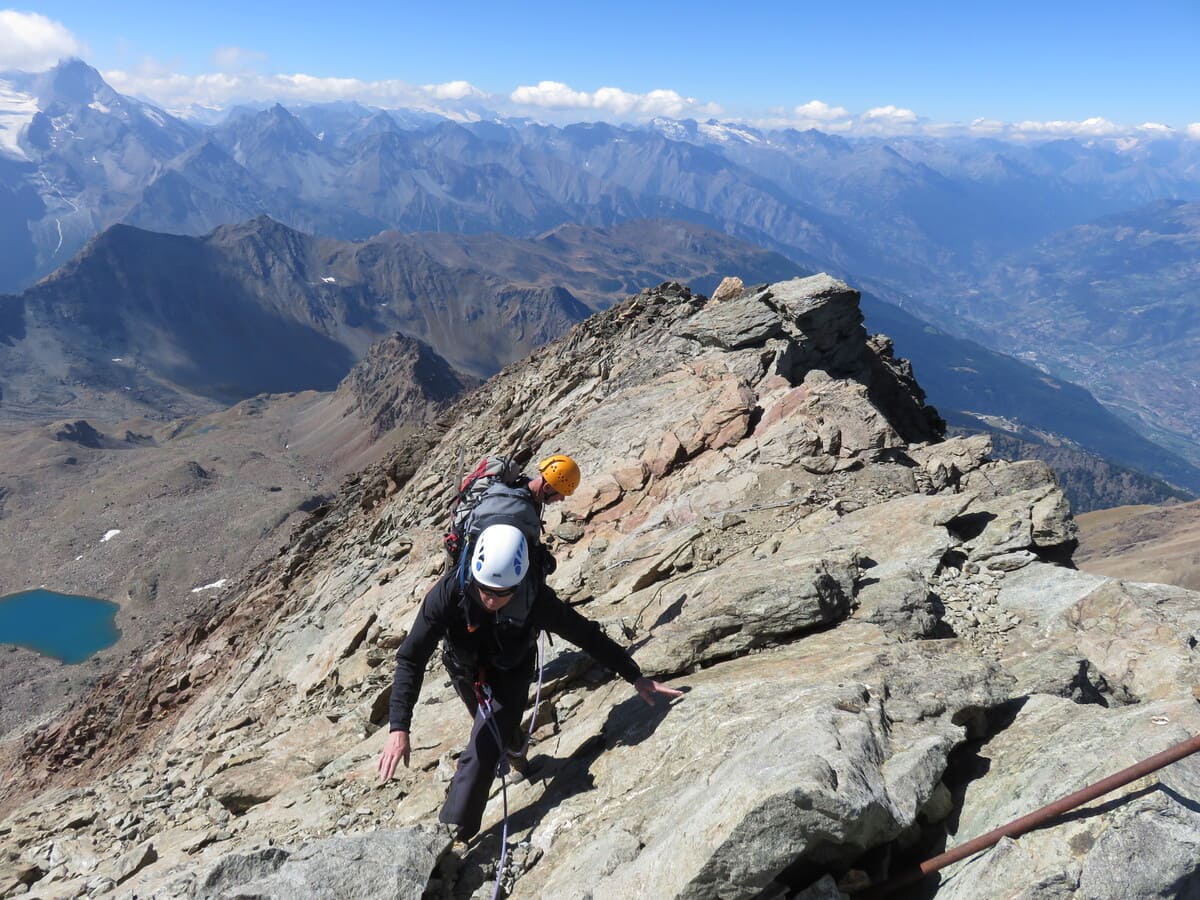 Mont-Emilius par la via ferrata