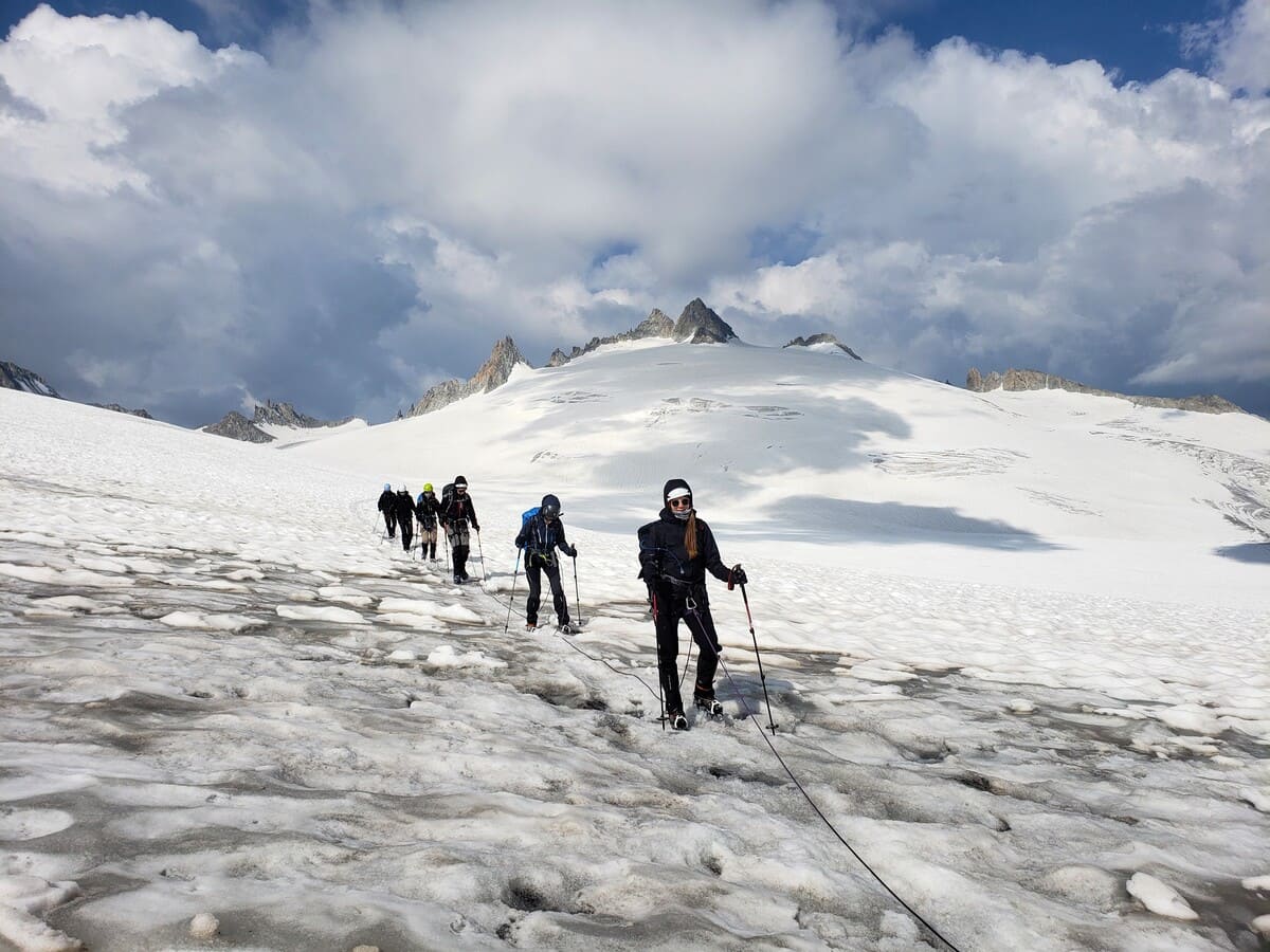 Stage alpinisme à Trient Orny