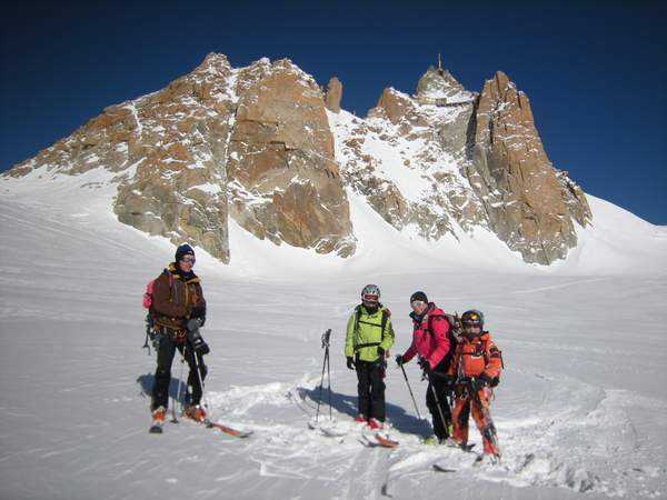 ski randonnée col entreves vallée blanche chamonix