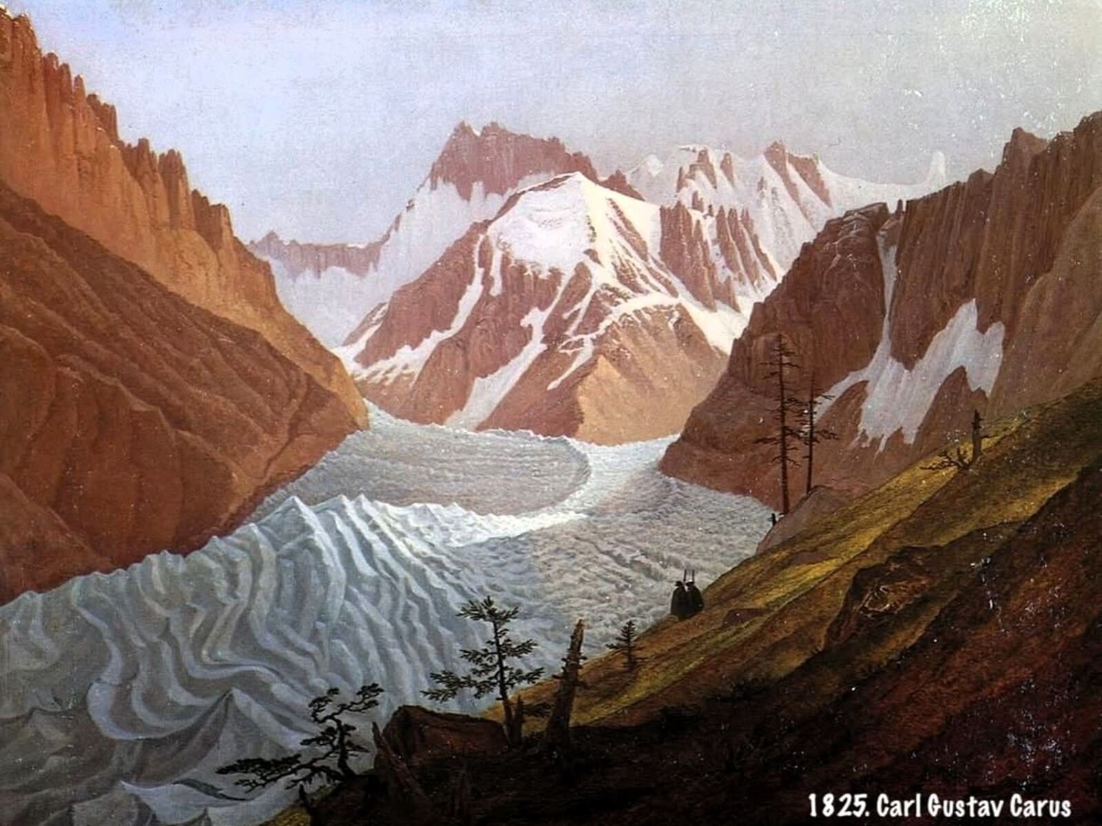 Initiation avec un guide sur la Mer de Glace