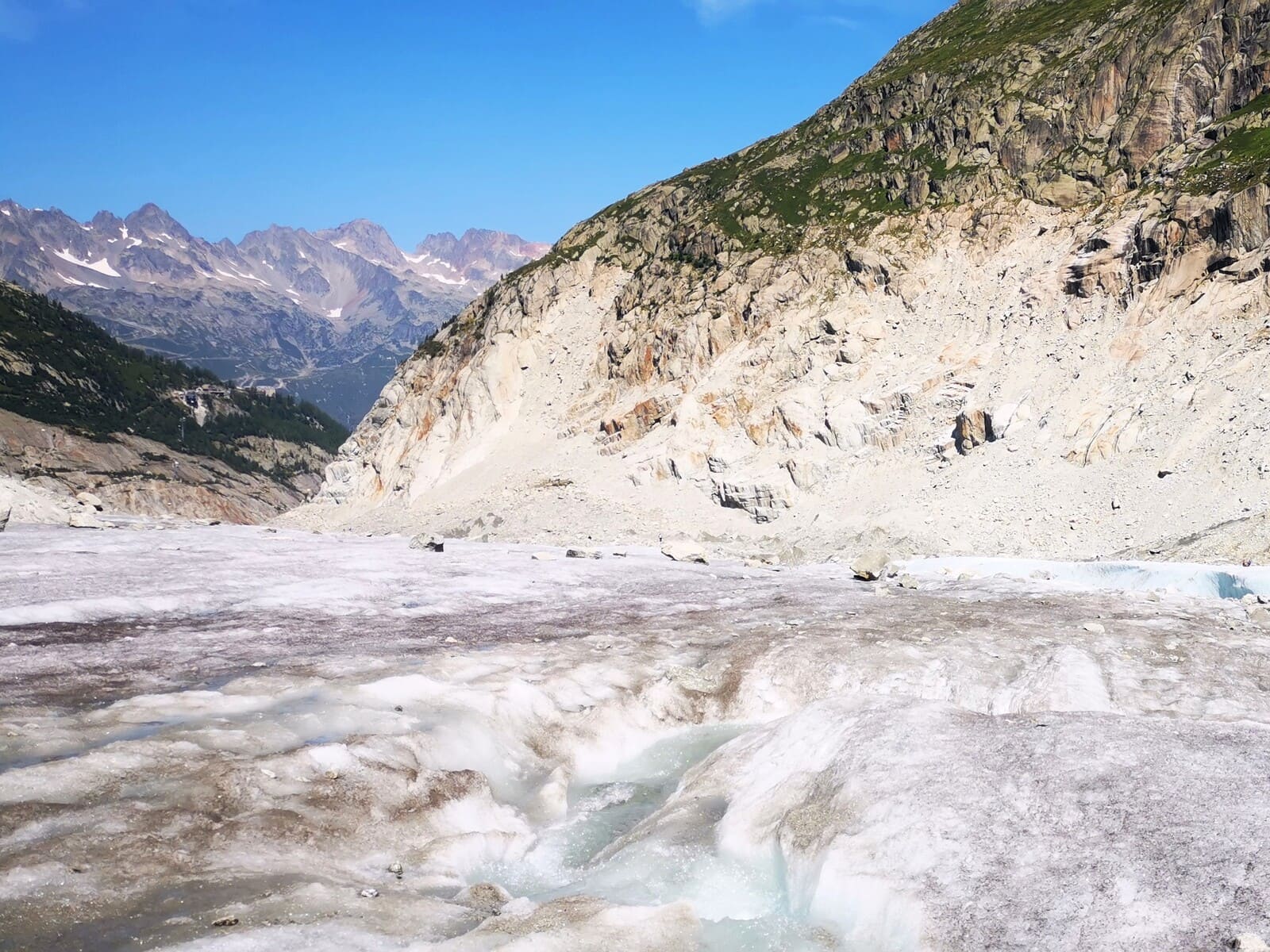 Initiation avec un guide sur la Mer de Glace