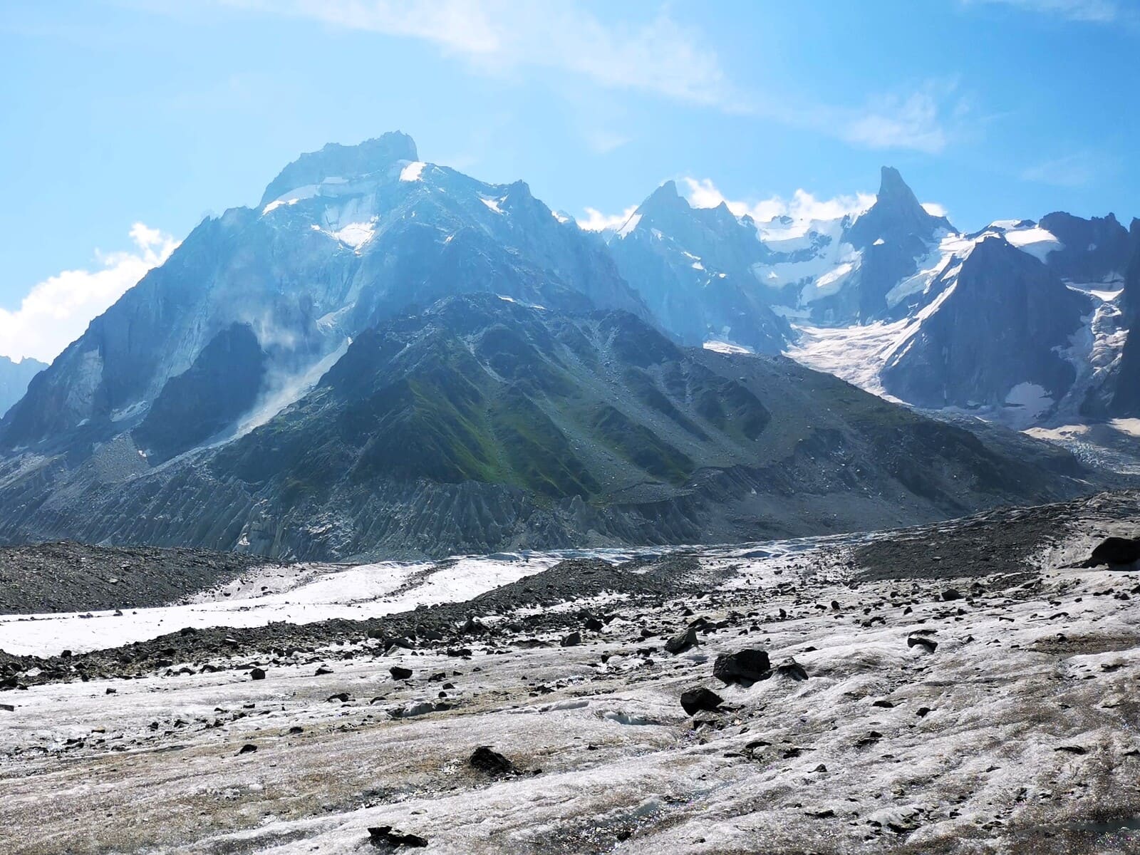 Initiation avec un guide sur la Mer de Glace