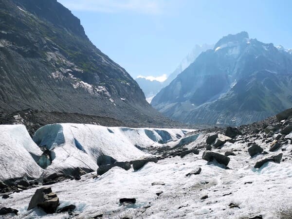 Initiation avec un guide sur la Mer de Glace