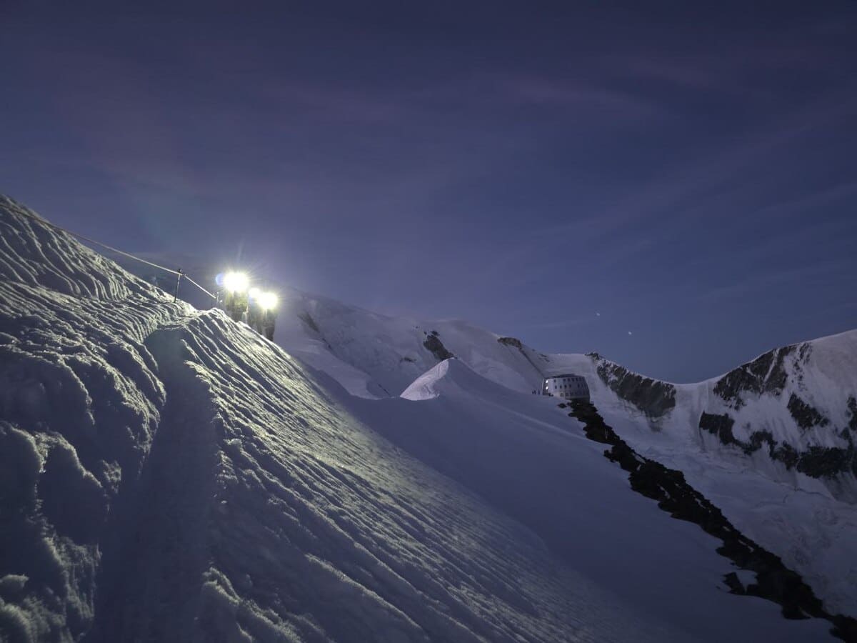 Progression Stage Mont-Blanc Guide