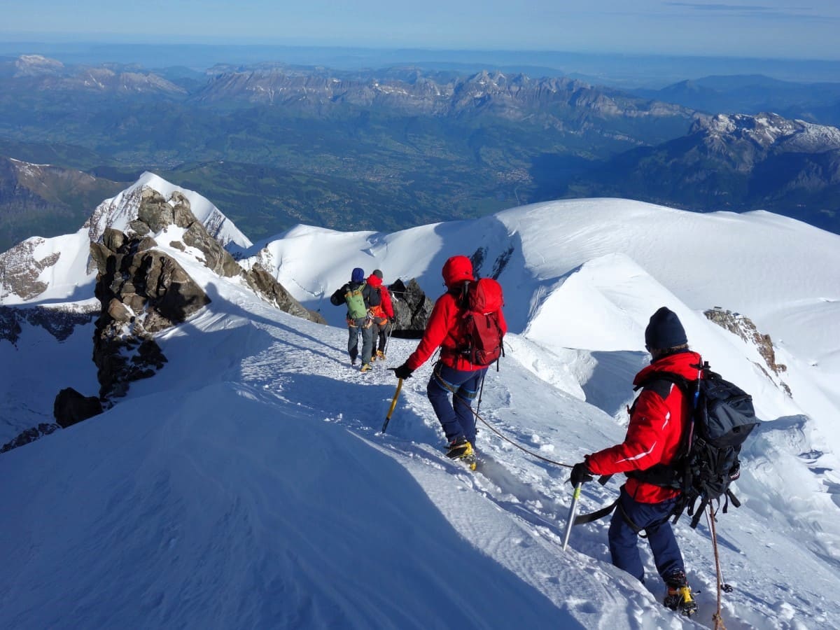 Progression Stage Mont-Blanc Guide