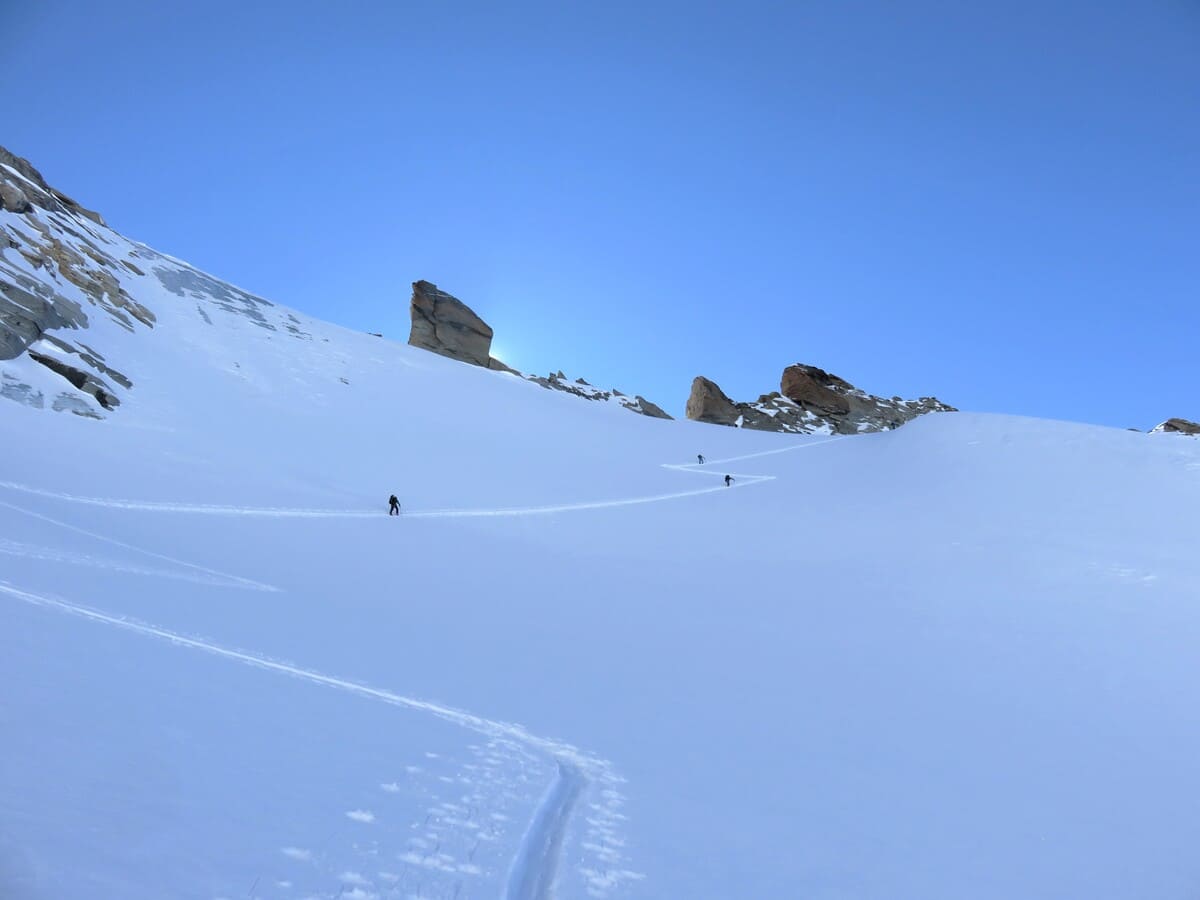 Guide raid skis tour grand paradis