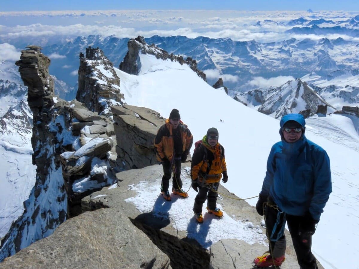 Guide raid skis tour grand paradis