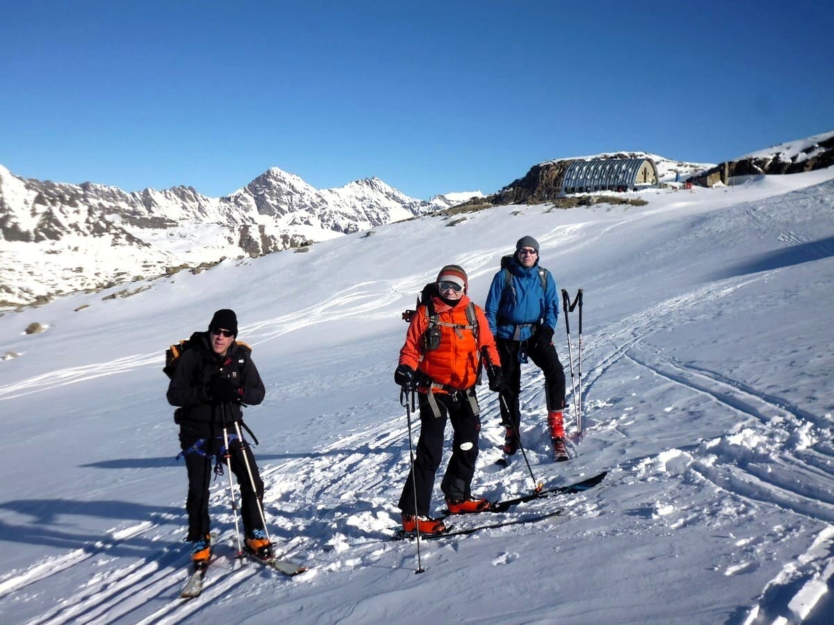 Guide raid skis tour grand paradis