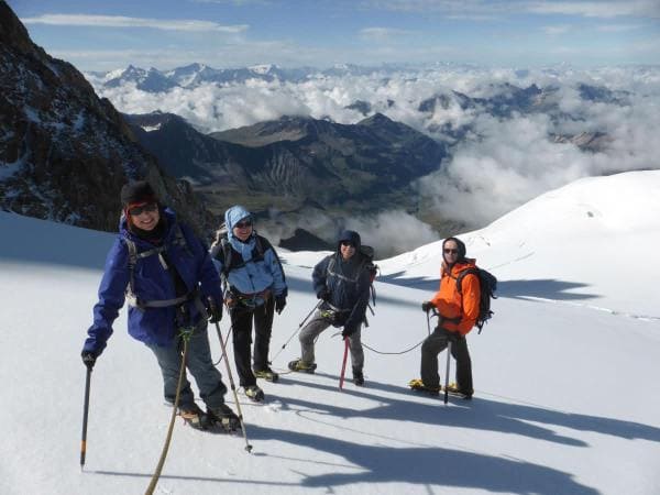 Stage d'alpinisme dans le massif du Mont-Blanc