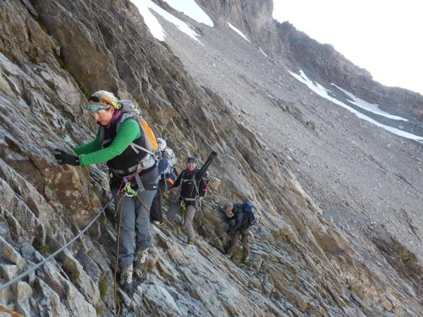 Stage d'alpinisme dans le massif du Mont-Blanc