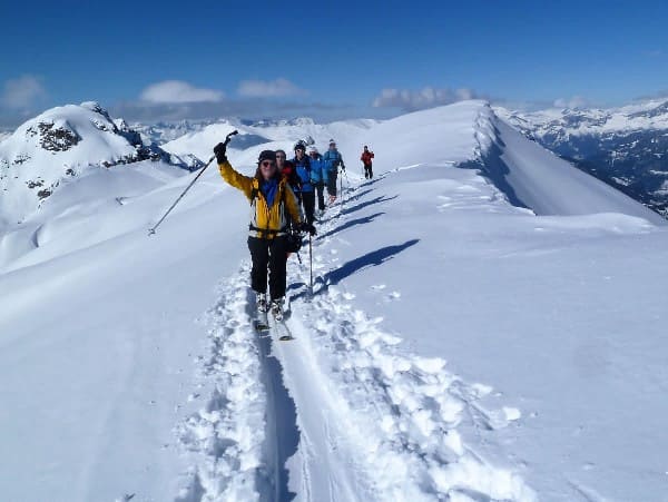 Ski de rando initiation 2 jours dans le Haut Val Montjoie