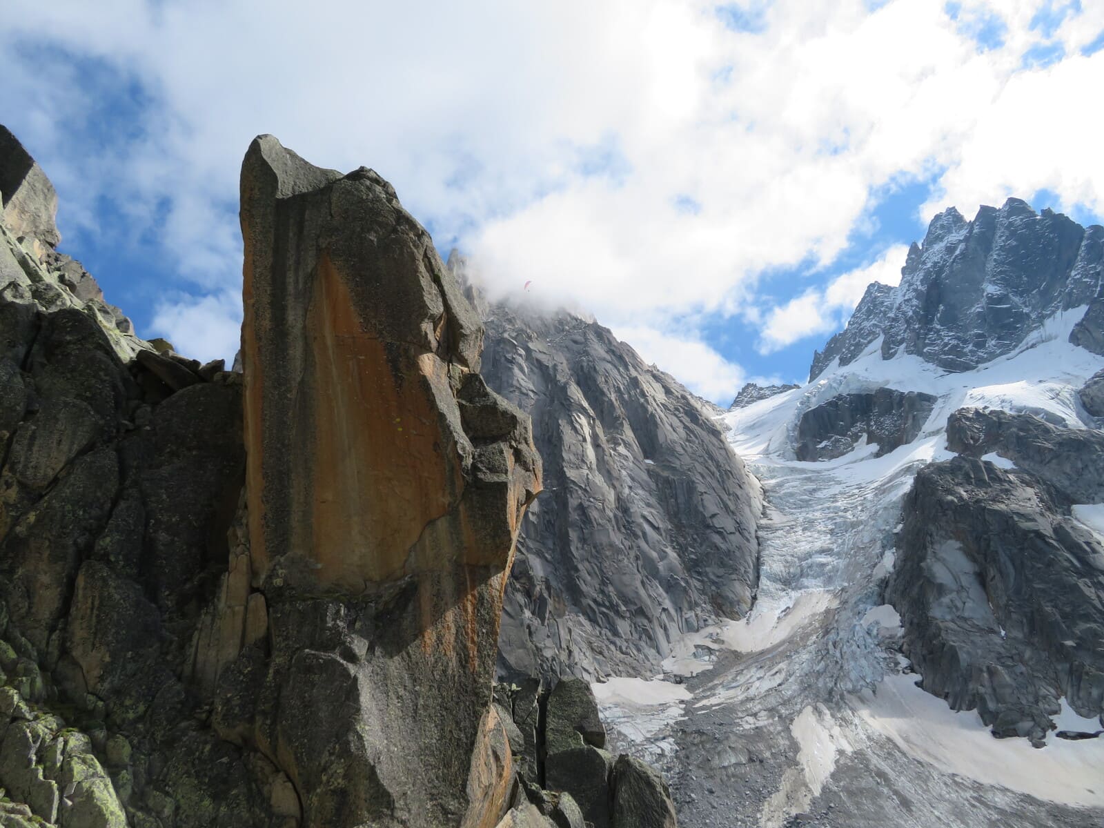 Guide escalade granit Chamonix
