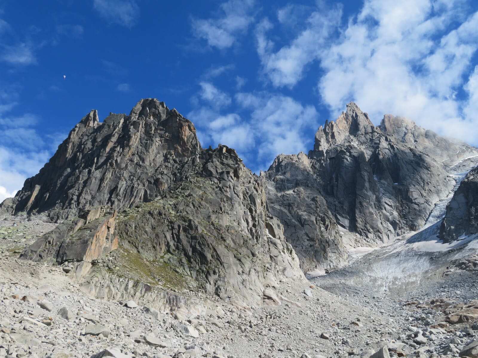 Guide escalade granit Chamonix