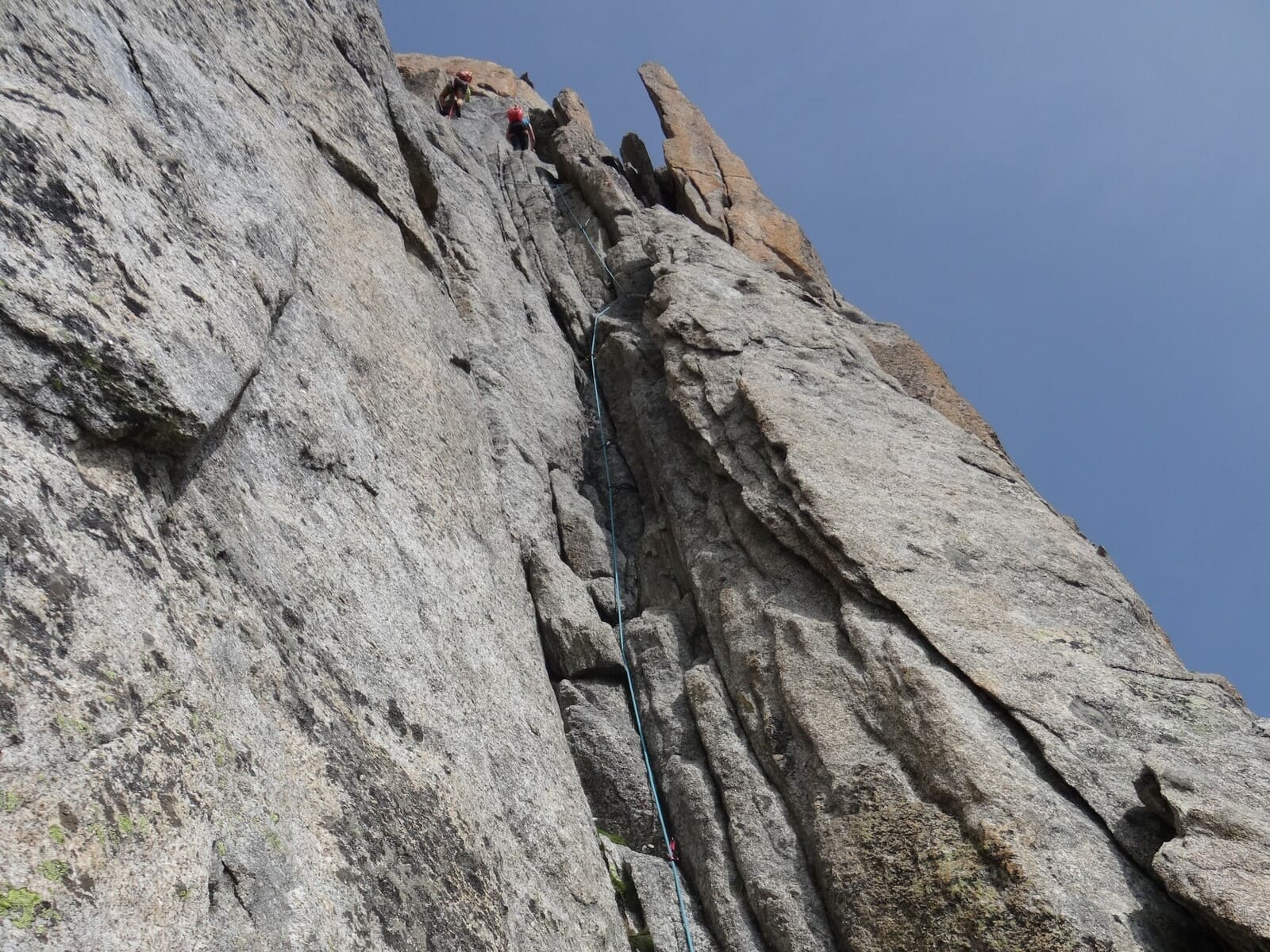 Guide escalade granit Chamonix