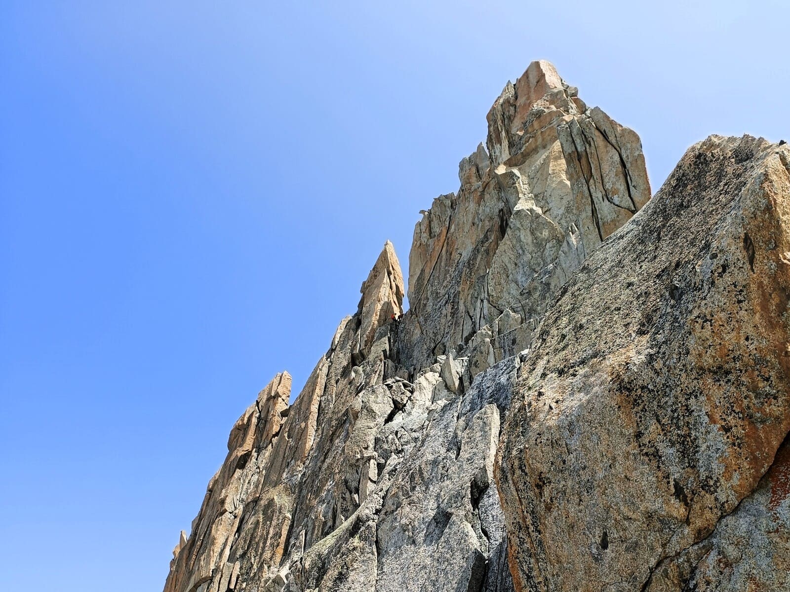 Guide escalade granit Chamonix