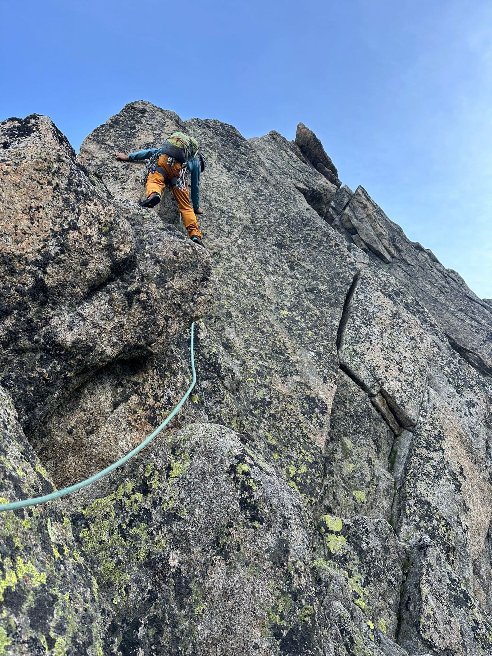 Guide escalade granit Chamonix