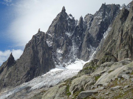 Guide escalade granit Chamonix