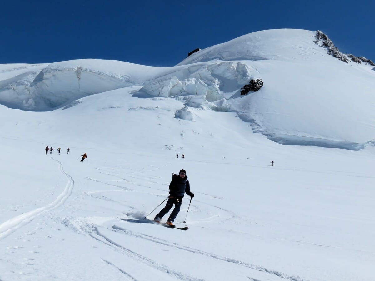 Guide raid skis Monterosa