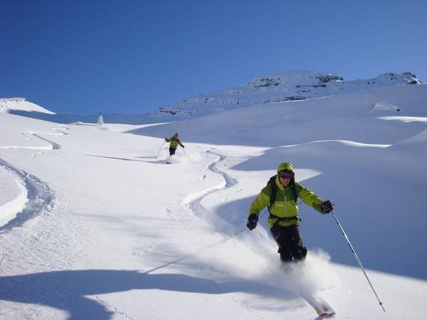 Guide ski rando Grand Massif Flaine en groupe