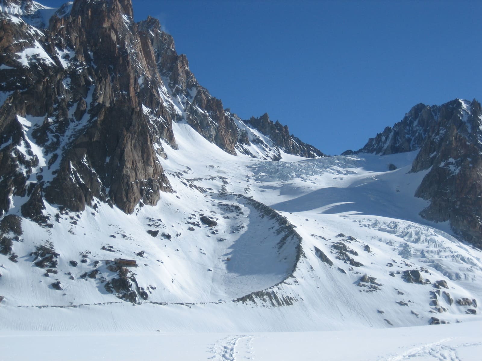 Guide ski randonnée refuge Argentière