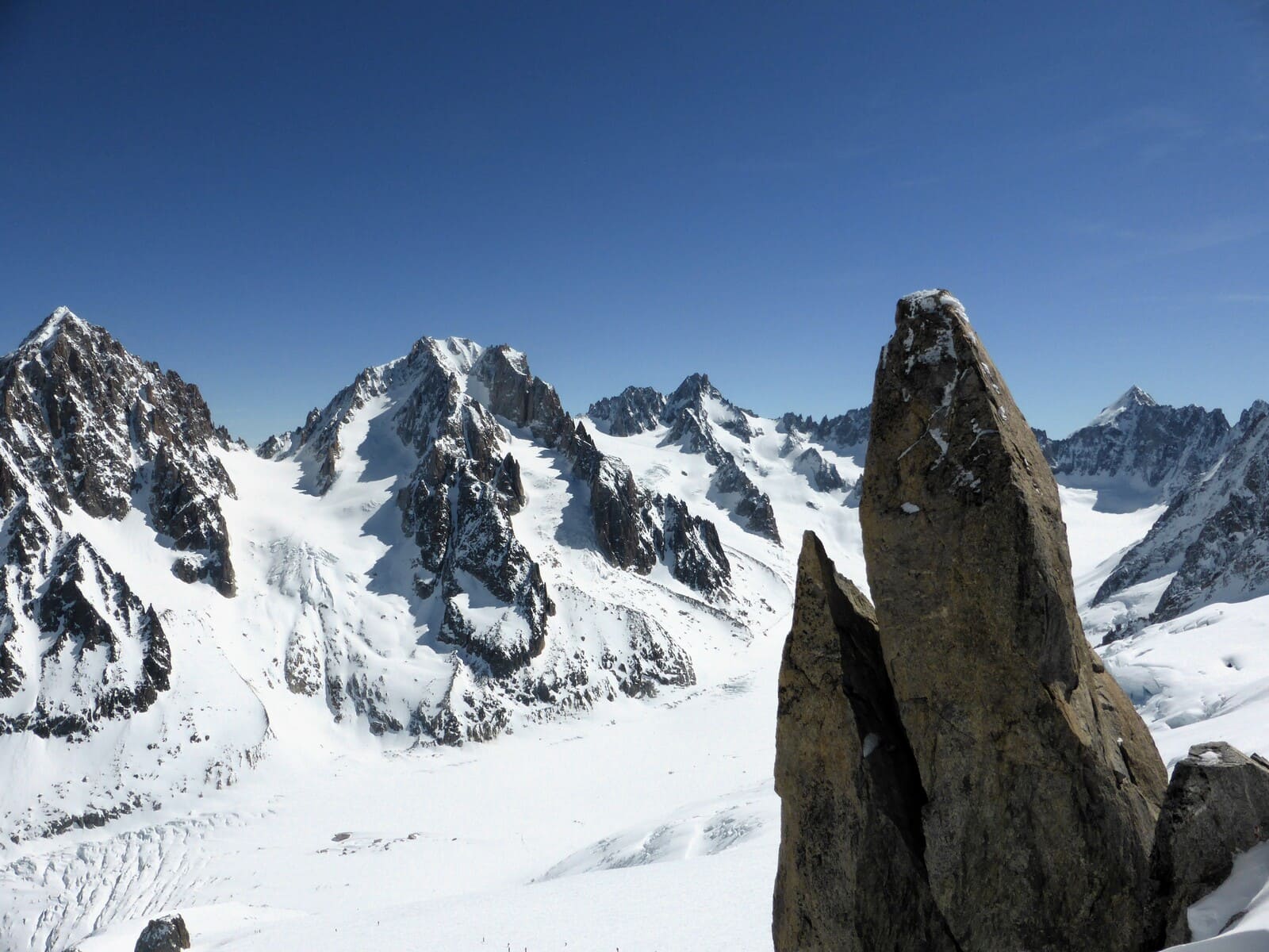 Guide ski randonnée refuge Argentière