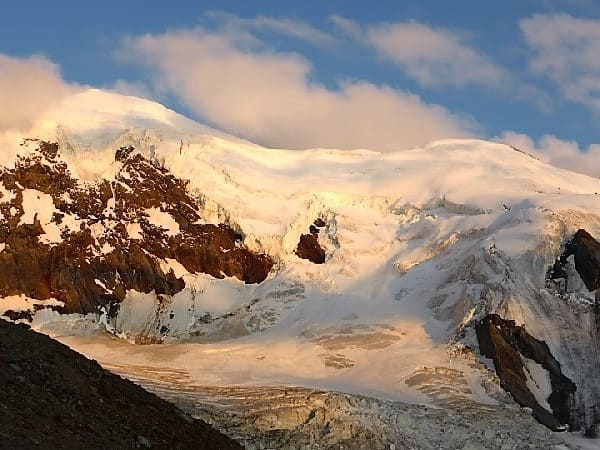 Deux 4000 à Saas-Fee : le Weissmies et le Lagginhorn