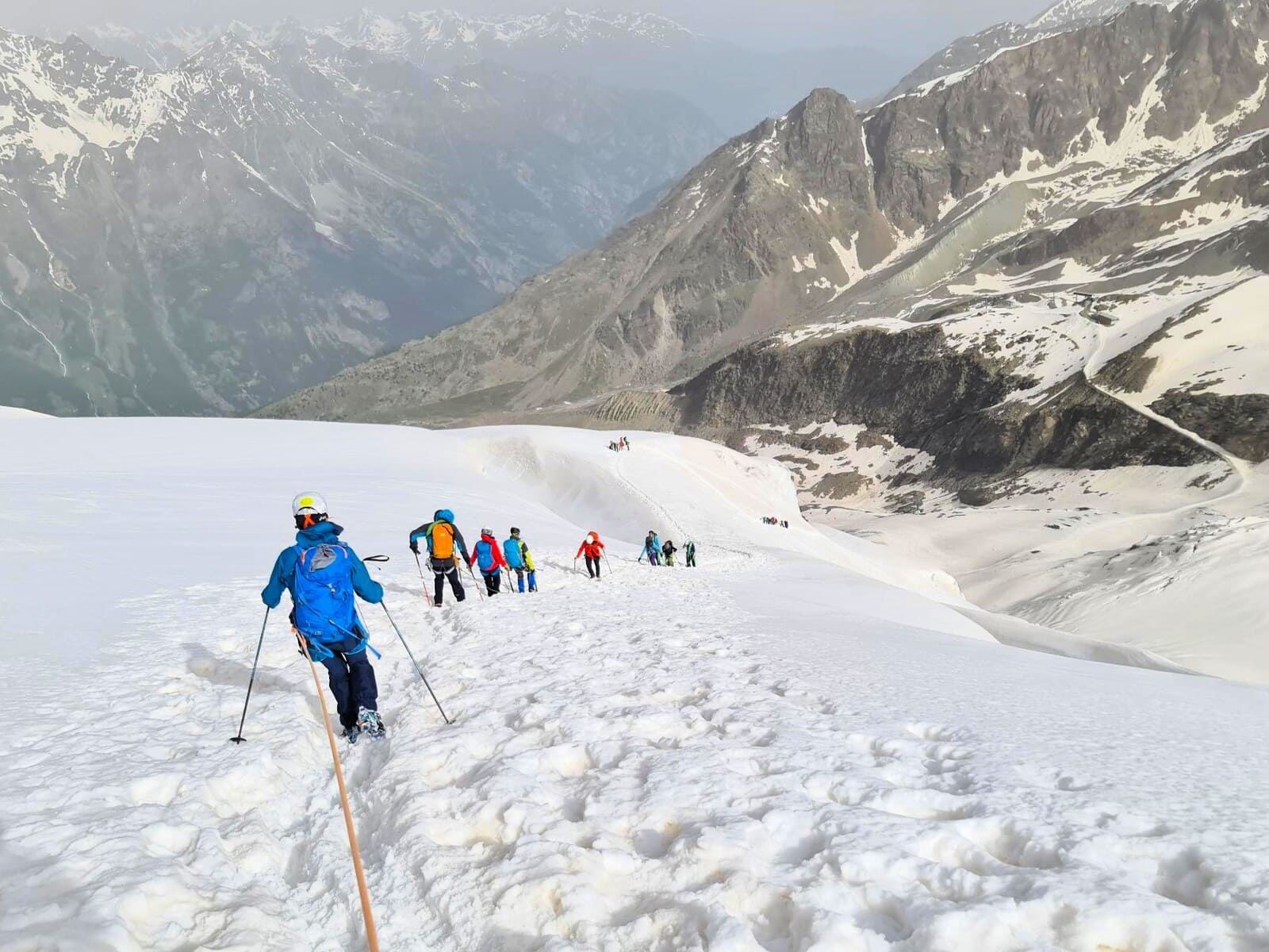 Deux 4000 à Saas-Fee : le Weissmies et le Lagginhorn