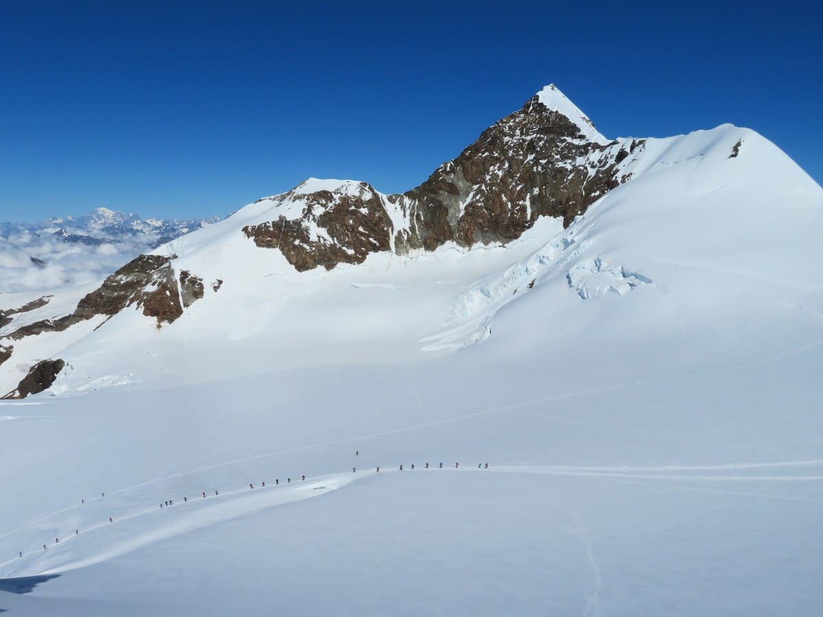 Gipfel des Monte-Rosa | 2 Tage Bergsteigen | 4563 m | 2 Tage