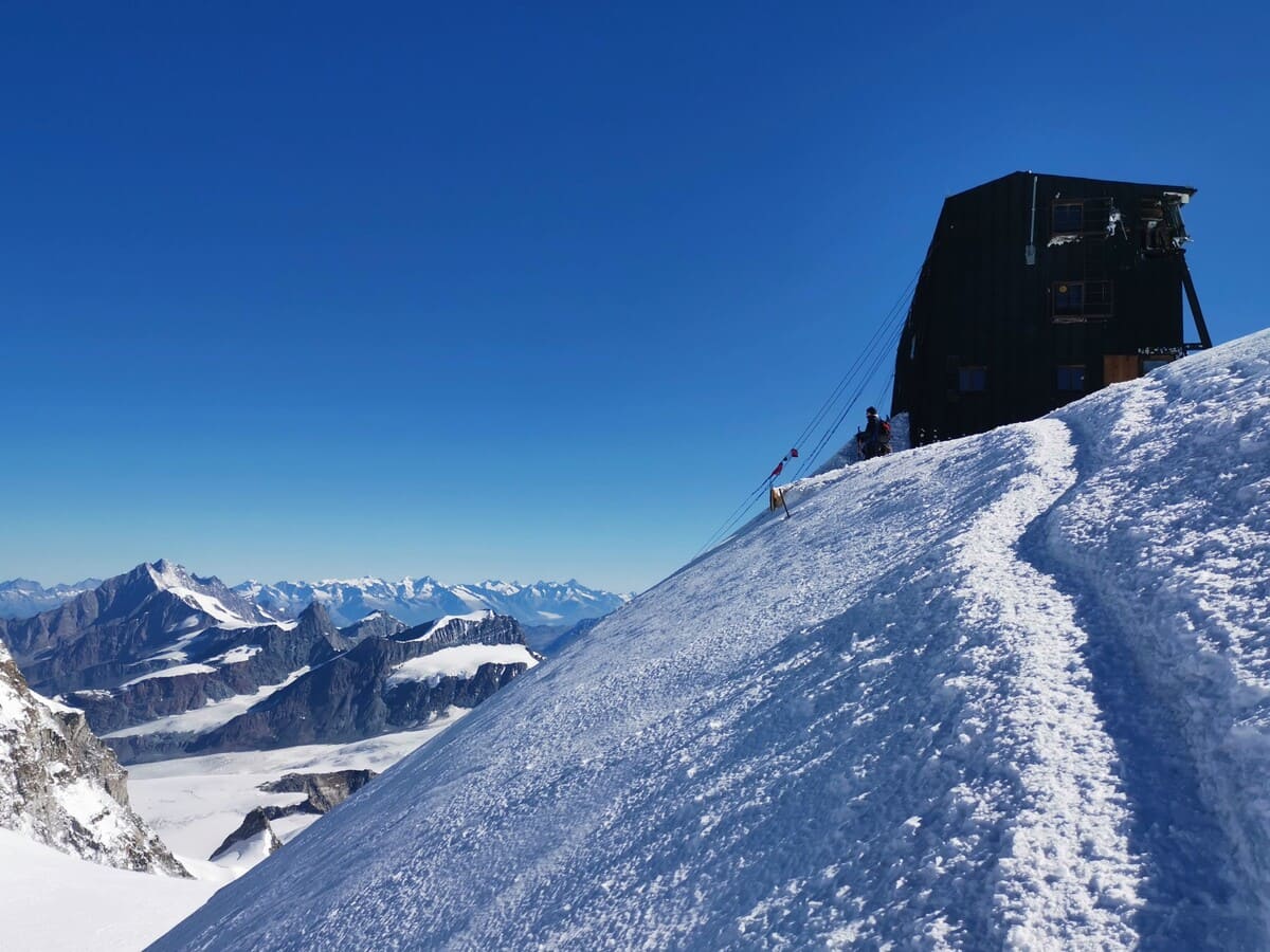 Gipfel des Monte-Rosa | 2 Tage Bergsteigen | 4563 m | 2 Tage