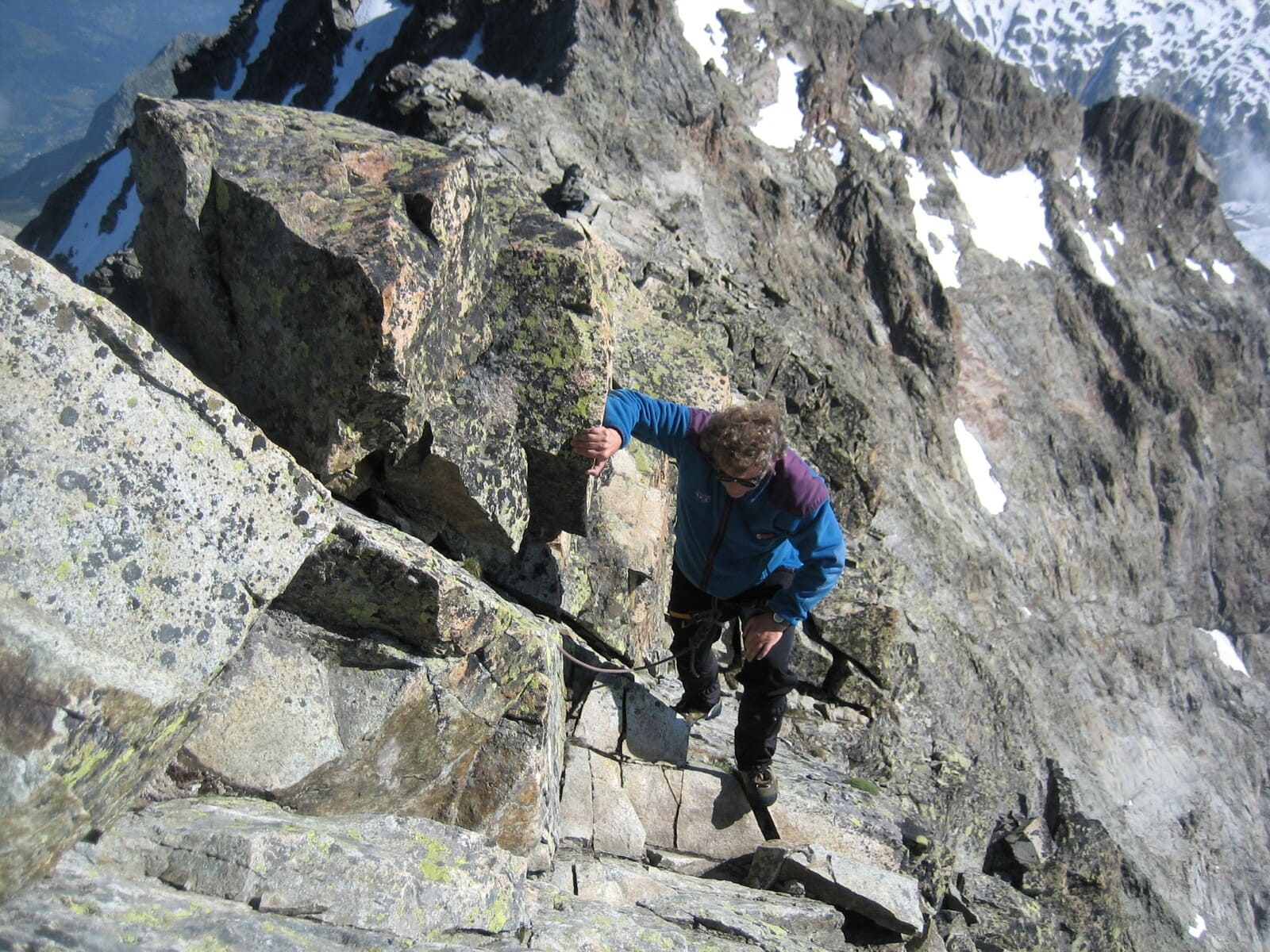 stage initiation alpinisme escalade refuge robert blanc
