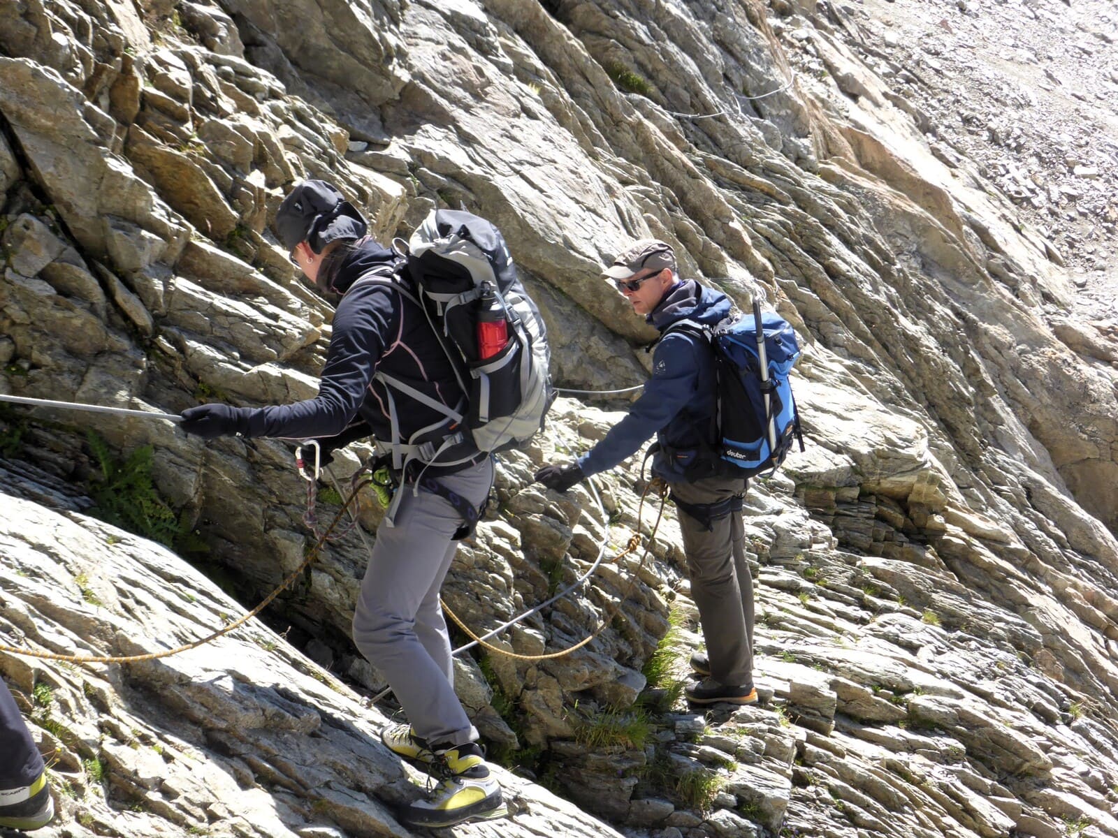 stage initiation alpinisme escalade refuge robert blanc