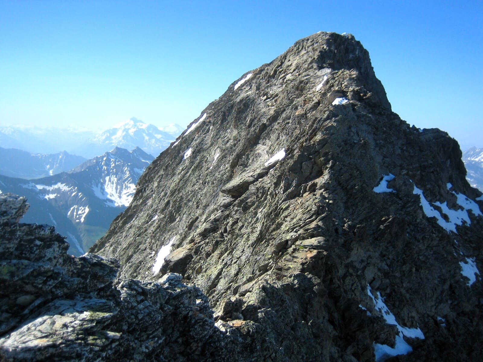 Mont Tondu depuis le refuge Robert blanc