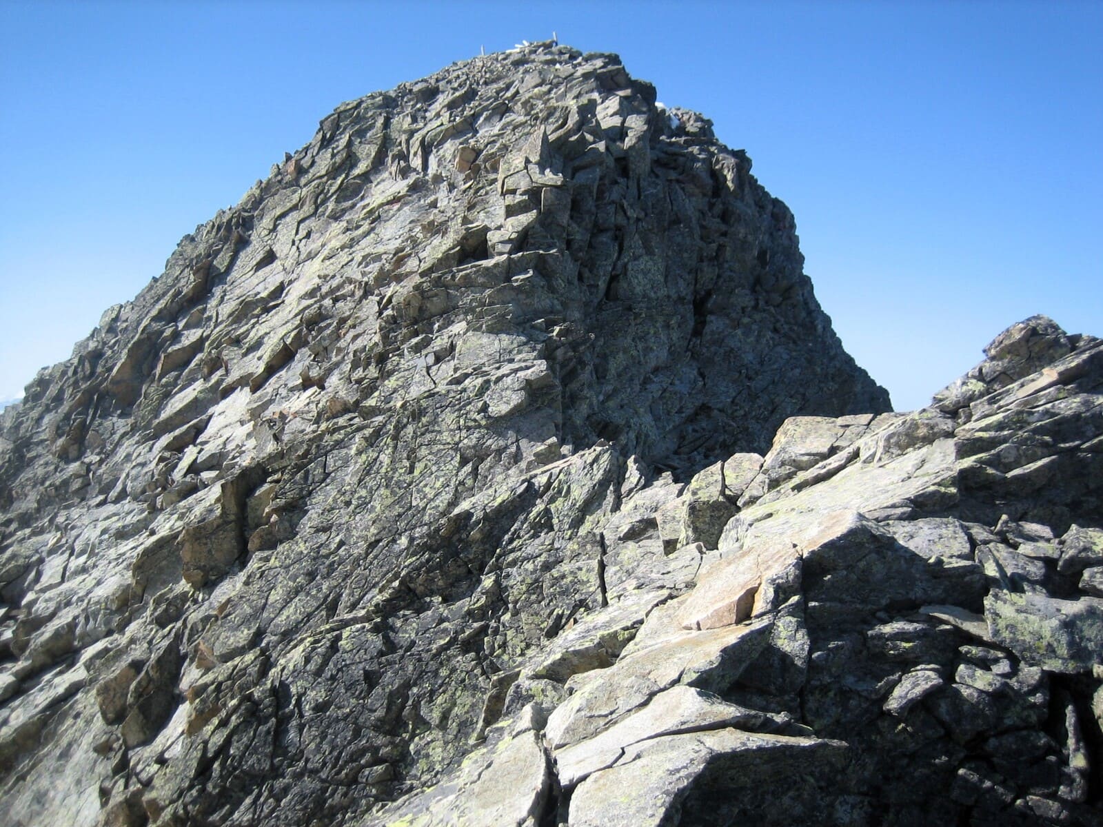 Mont Tondu depuis le refuge Robert blanc