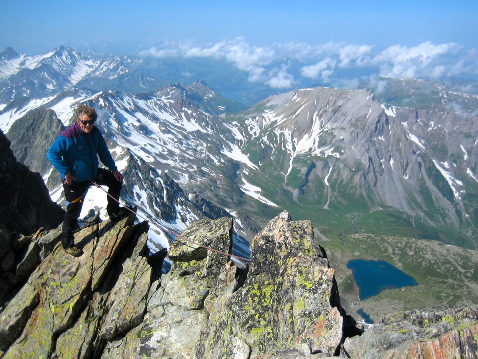Mont Tondu depuis le refuge Robert blanc
