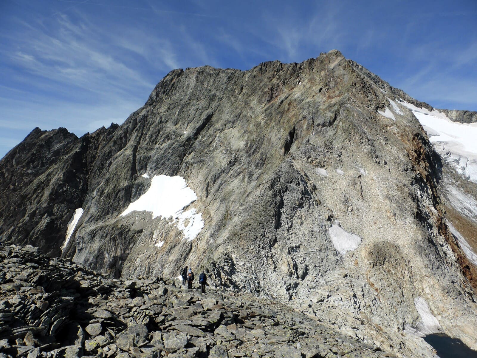 Mont Tondu depuis le refuge Robert blanc